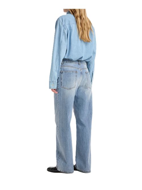 bruun - signature baggy denim | classic blue Róhe | 820-31-216470_502 CLASSIC BLUE